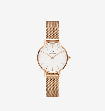 Daniel Wellington Petite Melrose Watch - Rose Gold Mesh