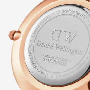 Daniel Wellington Petite Ashfield Watch - Rose Gold