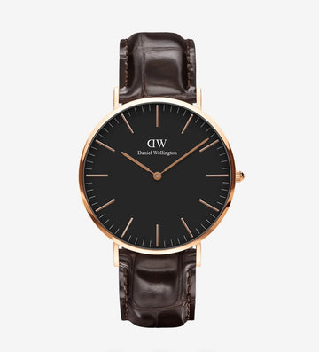Daniel Wellington Classic York Watch - Rose Gold