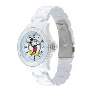 Disney Sports Mickey Mouse Unisex Watch White