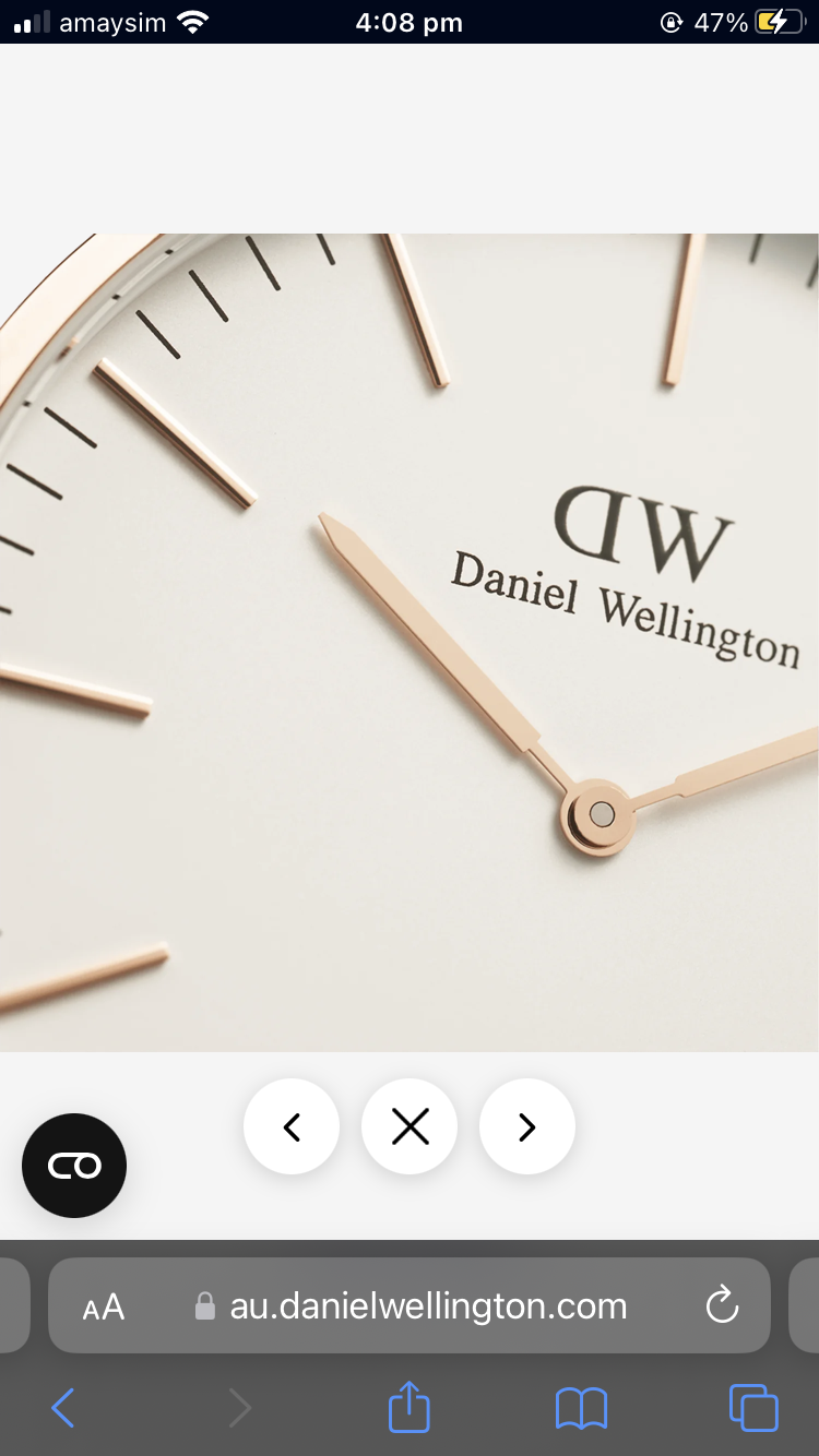 Daniel Wellington Classic Glasgow watch