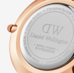 Daniel Wellington Petite Ashfield Watch - Black
