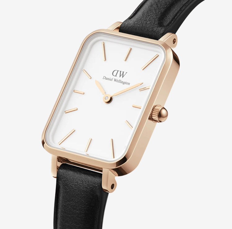 Daniel Wellington Quadro Pressed Sheffield Watch - Rose Gold