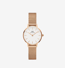 Load image into Gallery viewer, Daniel Wellington Petite Melrose Watch - Rose Gold Mesh
