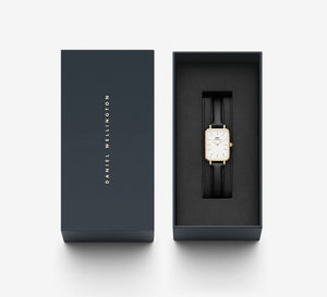 Daniel Wellington Quadro Pressed Sheffield Watch = Gold