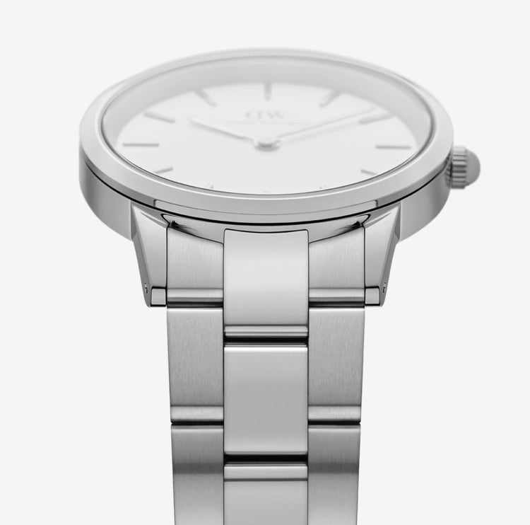 Daniel Wellington Iconic Link Watch - Silver