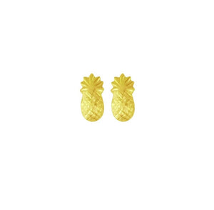 Gold Pineapple Stud