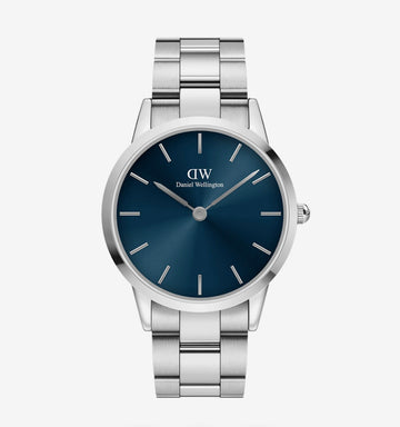 Daniel Wellington Iconic Link Arctic Watch - Silver