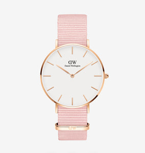 Daniel Wellington Petite Rosewater watch MrK Watches Jewellery