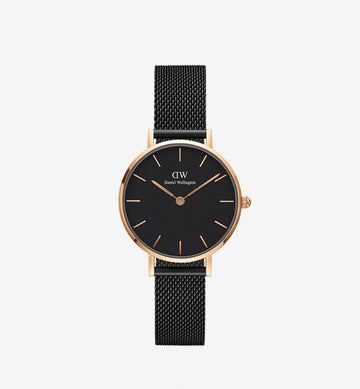 Daniel Wellington Petite Ashfield Watch - Black