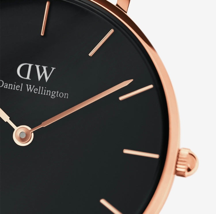 Daniel Wellington Petite Ashfield Watch - Black