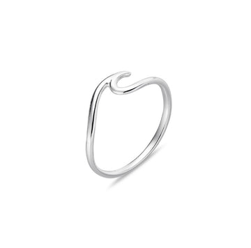 Sterling Silver wave ring