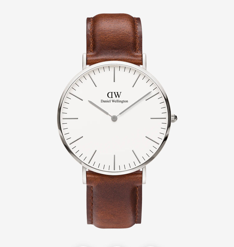 Daniel Wellington Classic St Mawes Watch - Silver