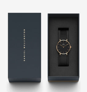 Daniel Wellington Petite Ashfield Watch - Black