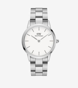 Daniel Wellington Iconic Link Watch - Silver