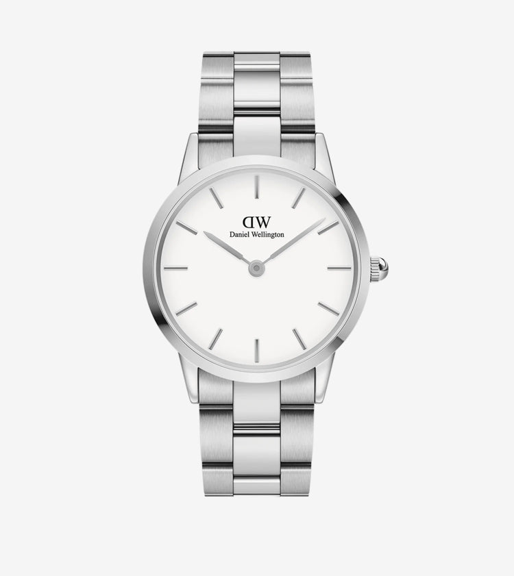 Daniel Wellington Iconic Link Watch - Silver