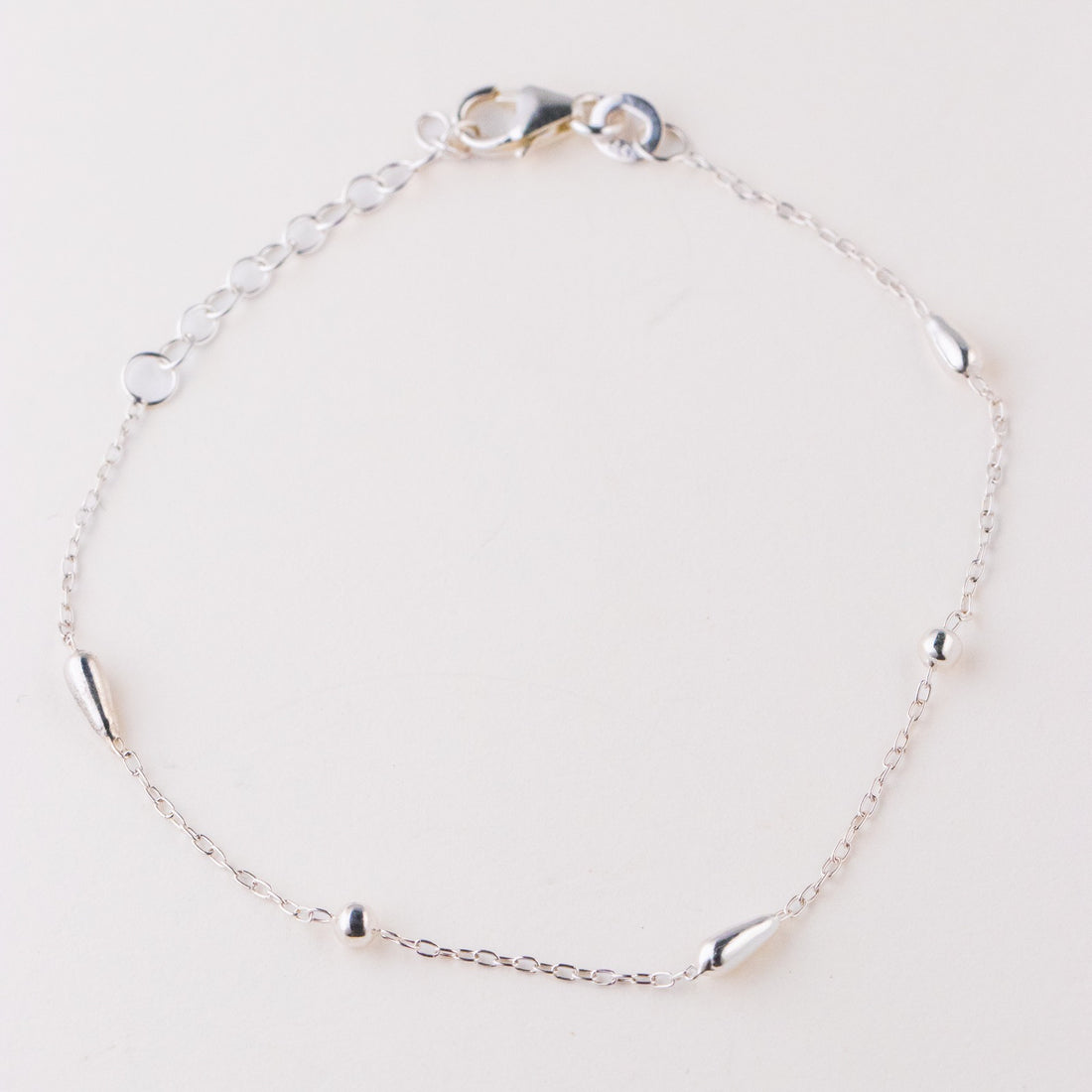 Silver Tear Drop