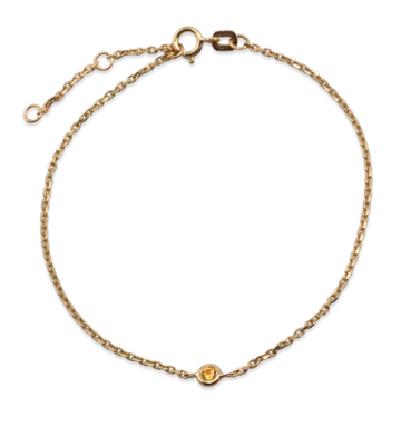 9ct Gold Birthstone Bracelet